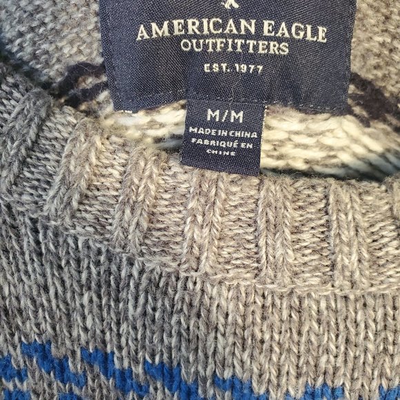 Mens American Eagle Crew Neck Sweater - Picture 3 of 3